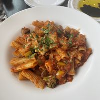 Pasta primavera w/o cheese  at Va Bene Caffe in Duluth