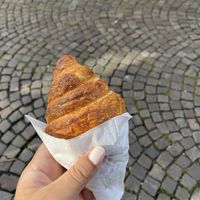 Vegan croissant at Cafe Harepus in Aarhus