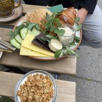 Breakfast plate 😍  at Cafe Harepus in Aarhus