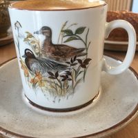 Cute mug at Cafe Harepus in Aarhus