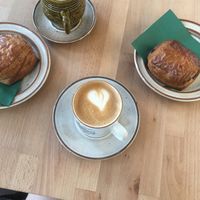 Cappuccino at Cafe Harepus in Aarhus