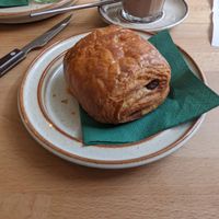 Vegan pain au Chocolat at Cafe Harepus in Aarhus