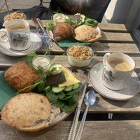 Breakfast   at Cafe Harepus in Aarhus