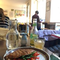 cute atmosphere at Cafe Harepus in Aarhus