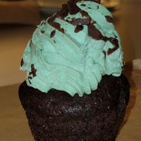 After Eight Cupcake at Cafe Harepus in Aarhus