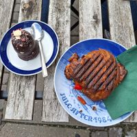 T at Cafe Harepus in Aarhus