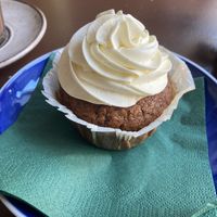 Carrot Cupcake  at Cafe Harepus in Aarhus