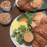 big breakfast plate  at Cafe Harepus in Aarhus