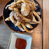 Fried mushrooms  at The Kind Bowl - Somerset in Central Singapore