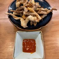 Mushroom fritters  at The Kind Bowl - Somerset in Central Singapore