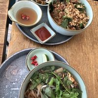 Mushroom fries, BBQ and Pho  at The Kind Bowl - Somerset in Central Singapore