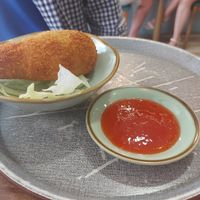 V wing - "chicken" drumstick at The Kind Bowl - Somerset in Central Singapore