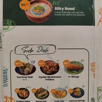 Menu at The Kind Bowl - Somerset in Central Singapore