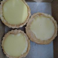 Custard tart at The Kind Bowl - Somerset in Central Singapore