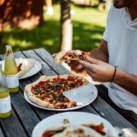 We love our new outdoor space! What do you think?  at Mama Earth in Salzburg