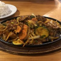 Vegan beef with broccoli   at Viet Cuisine in Huntsville