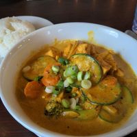 Curry with tofu at Viet Cuisine in Huntsville