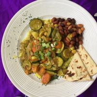 Vegan Yellow Curry at Purple Chopstix in Athens