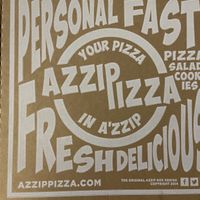   at Azzip Pizza in Indianapolis