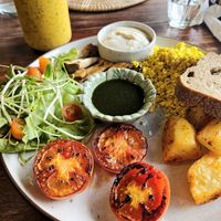 Breakfast platter - not tasty at Annie in Koh Samui