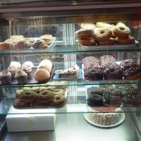 Cakes and donuts at Gopal - Vegan Deli in Barcelona