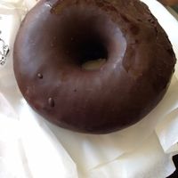 Chocolate donut from Gopal at Gopal - Vegan Deli in Barcelona
