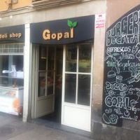 entrance at Gopal - Vegan Deli in Barcelona