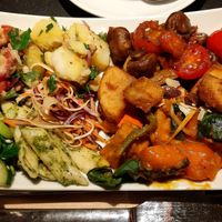 small plate from buffet at Sattgrün - Neumarkt in Cologne