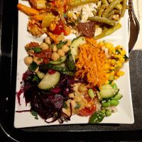 medium plate from buffet at Sattgrün - Neumarkt in Cologne