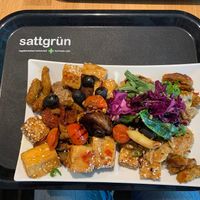 Like Black Sheep said: you can go with this or you can go with that!  at Sattgrün - Neumarkt in Cologne