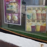 Menu example at Pipas & Cocadas in Panama City