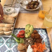 Our lunch at Zer0 in Manacor