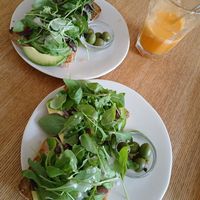 Avocado toast at Zer0 in Manacor