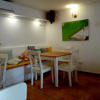 Inside seating at Zer0 in Manacor