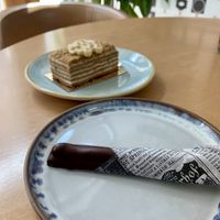 “Twix” bar  at Moltto Coffee in Riga