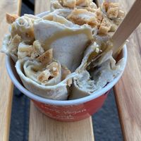 Rhubarb & cookies   at Rolling Ice in Helsinki