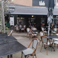 Terrace at Lilith Coffee in Rotterdam