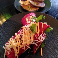 Burito and vegan pancakes at Lilith Coffee in Rotterdam