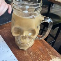 Iced oat latte  at Lilith Coffee in Rotterdam