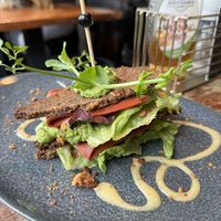 Vegan sandwich  at Lilith Coffee in Rotterdam
