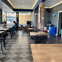 Inside dining  at Feast World Kitchen in Spokane