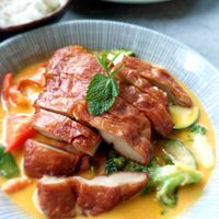 best duck ever! at Ong Tao Vegan in Frankfurt