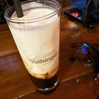 iced coffee  at Ong Tao Vegan in Frankfurt