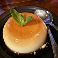 flan  at Ong Tao Vegan in Frankfurt