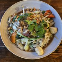 Phở xào bò at Ong Tao Vegan in Frankfurt