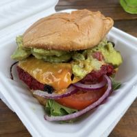 Love Beet Burger   at Vegan Crave in Kansas City