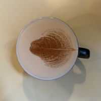 Chai latte  at Nûrish in Brooklyn