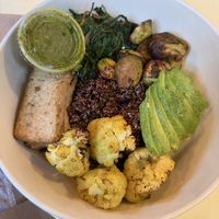 Quinoa bowl  at Nûrish in Brooklyn
