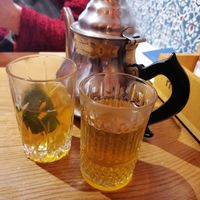 Vegan high tea, unlimited fresh mint tea at El Maïda in Groningen