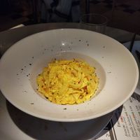 Pasta carbonara at Choose in Madrid